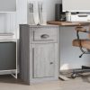 Side Cabinet with Drawer 40x50x75 cm Engineered Wood