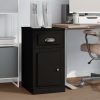 Side Cabinet with Drawer 40x50x75 cm Engineered Wood