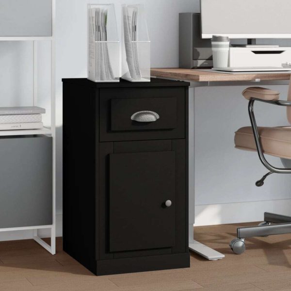 Side Cabinet with Drawer 40x50x75 cm Engineered Wood