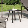 Sun Loungers & Table and Cushions Grey Poly Rattan