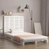 Wall Headboard Solid Wood Pine