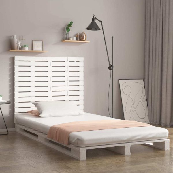 Wall Headboard Solid Wood Pine