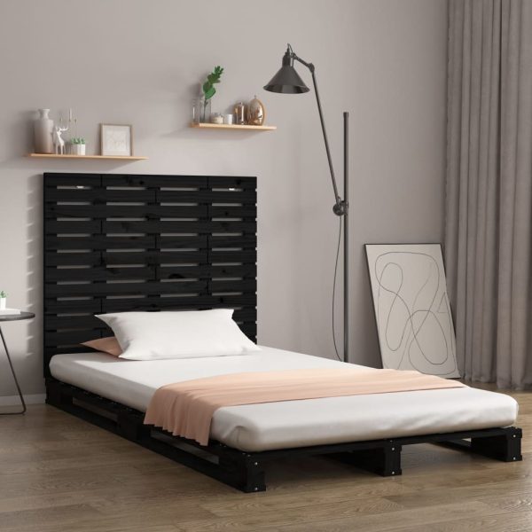 Wall Headboard Solid Wood Pine