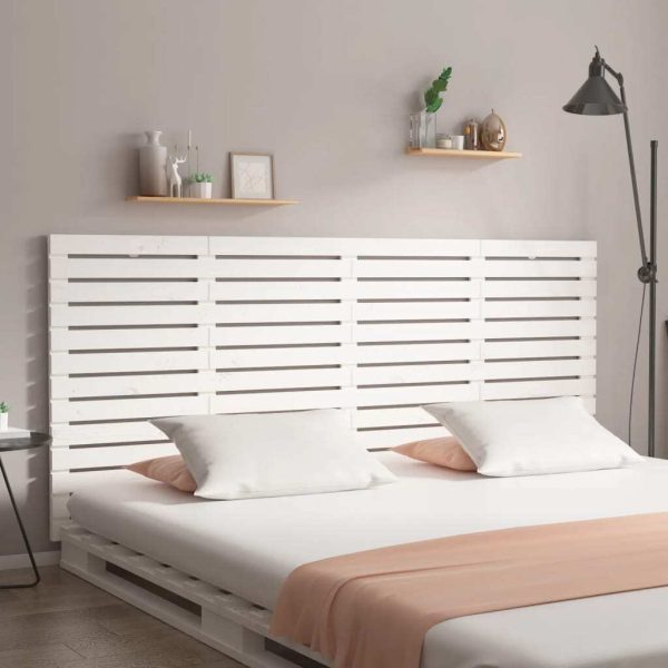Wall Headboard Solid Wood Pine
