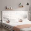 Wall Headboard Solid Wood Pine