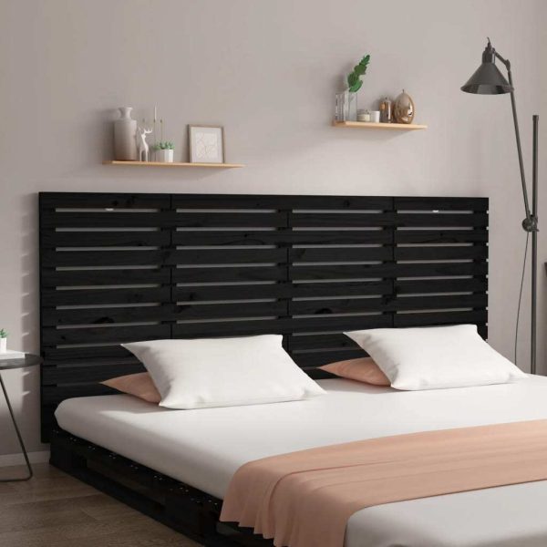 Wall Headboard Solid Wood Pine