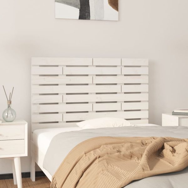 Wall Headboard Solid Wood Pine