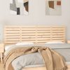 Wall Headboard Solid Wood Pine