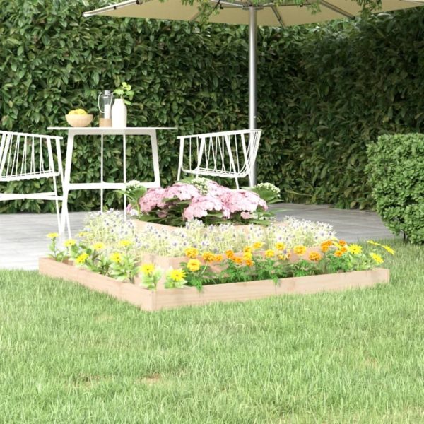 Planter Solid Wood Pine