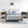 Bedside Table 44x45x58 cm Engineered Wood