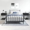 Bedside Table 44x45x58 cm Engineered Wood