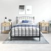 Bedside Table 44x45x58 cm Engineered Wood
