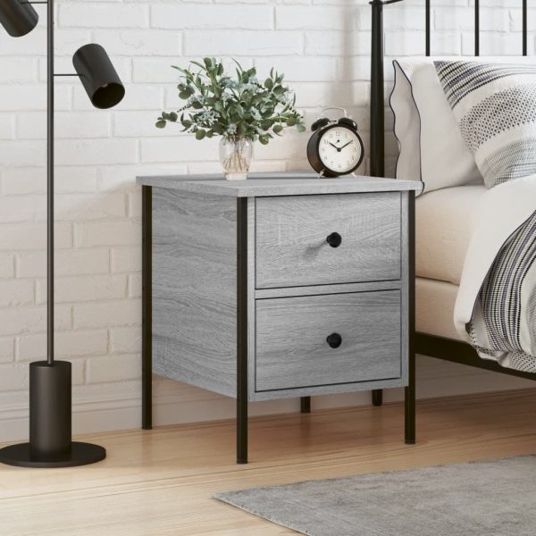 Bedside Cabinet 40x42x50 cm Engineered Wood