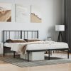 Metal Bed Frame with Headboard