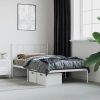 Metal Bed Frame with Headboard