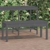 Garden Bench Solid Wood Pine