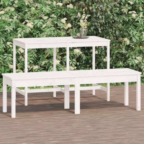 Garden Bench Solid Wood Pine