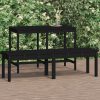 Garden Bench Solid Wood Pine