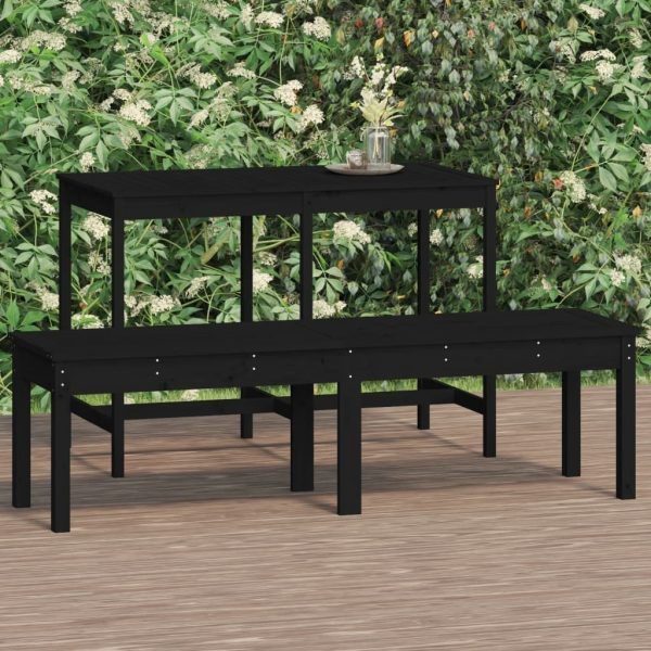 Garden Bench Solid Wood Pine