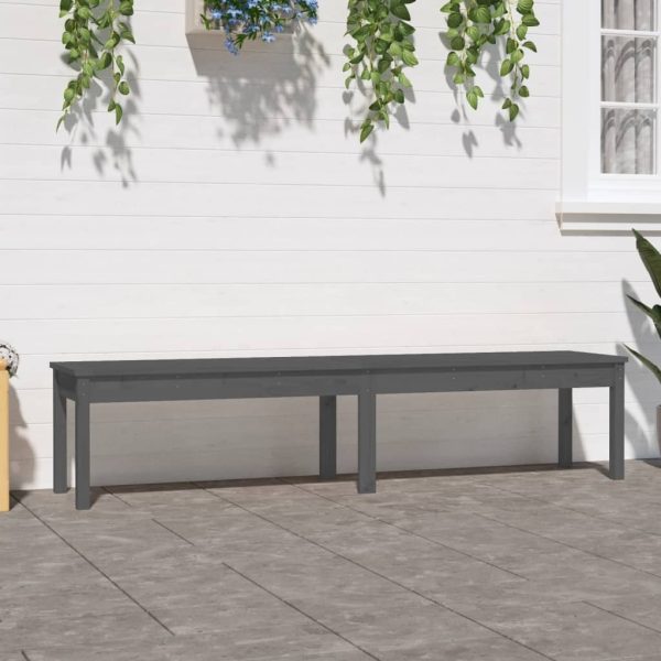 Garden Bench Solid Wood Pine