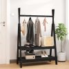 Clothes Rack 100×45.5×150 cm Solid Pine Wood
