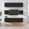 8 Piece TV Cabinet Set Engineered Wood