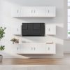 8 Piece TV Cabinet Set Engineered Wood