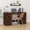 Desk with Cabinet Engineered Wood