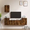 5 Piece TV Cabinet Set Engineered Wood