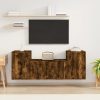 3 Piece TV Cabinet Set Engineered Wood