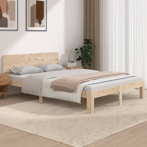 Bed Frame Solid Wood