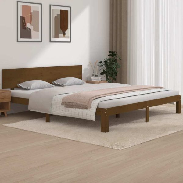 Bed Frame Solid Wood