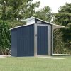 Garden Shed 270x130x208.5 cm Galvanised Steel