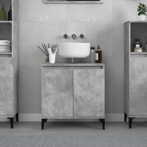 Sink Cabinet 58x33x60 cm Engineered Wood
