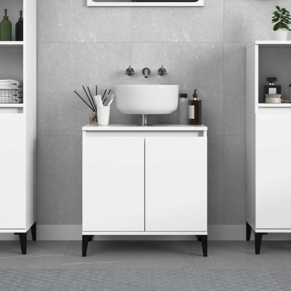 Sink Cabinet 58x33x60 cm Engineered Wood