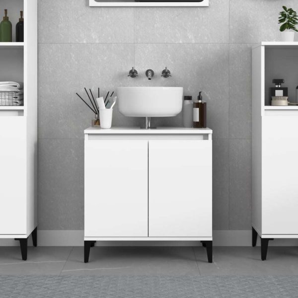 Sink Cabinet 58x33x60 cm Engineered Wood