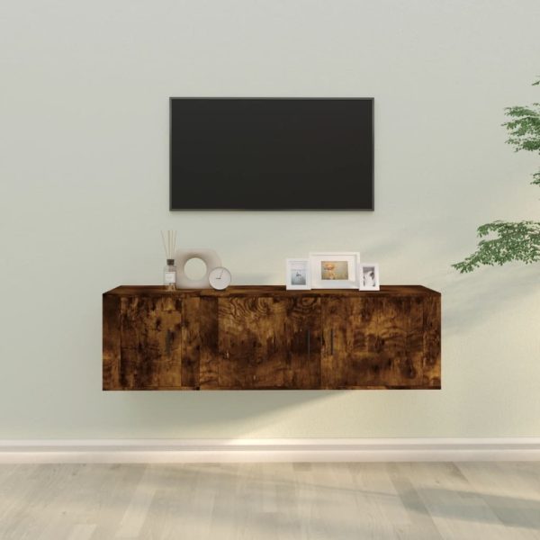2 Piece TV Cabinet Set Engineered Wood