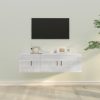 2 Piece TV Cabinet Set Engineered Wood
