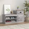 Shoe Cabinet 100x42x60 cm Engineered Wood