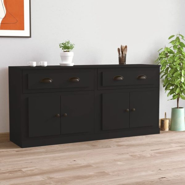 Sideboards 2 pcs Engineered Wood
