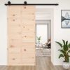 Barn Door Solid Wood Pine
