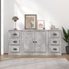 Sideboards 3 pcs Engineered Wood