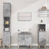 2 Piece Bathroom Furniture Set Engineered Wood