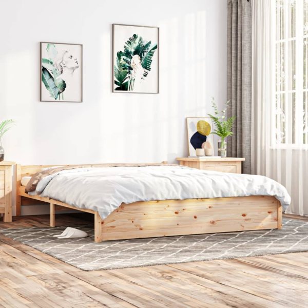 Bed Frame Solid Wood
