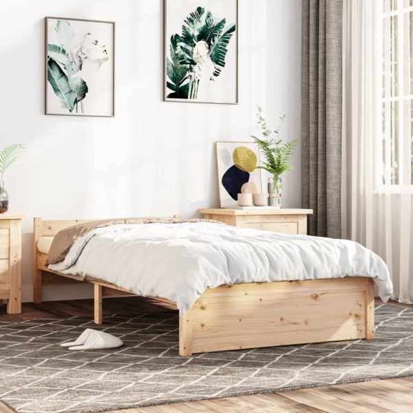 Bed Frame Solid Wood