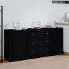 Sideboards 3 pcs Engineered Wood