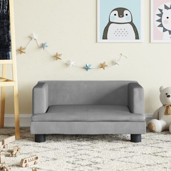 Kids Sofa Velvet