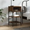 Bedside Table 35×34.5×70 cm Engineered Wood