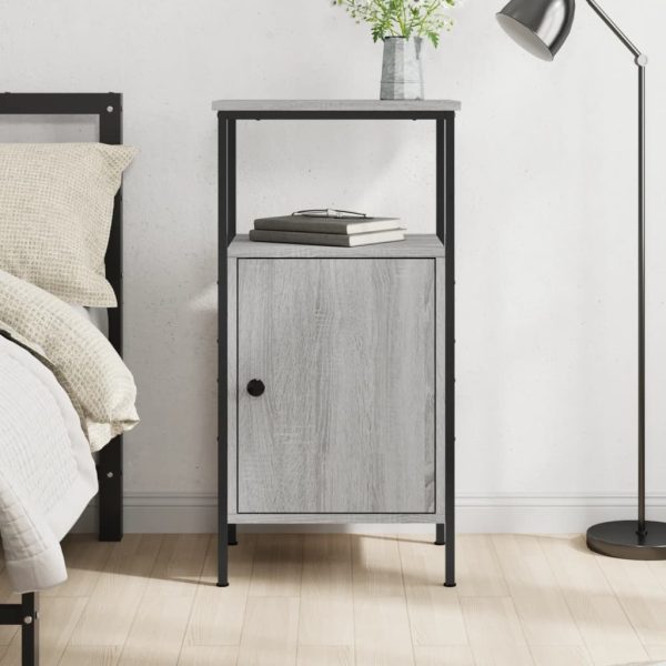 Bedside Cabinet 41x31x80 cm Engineered Wood