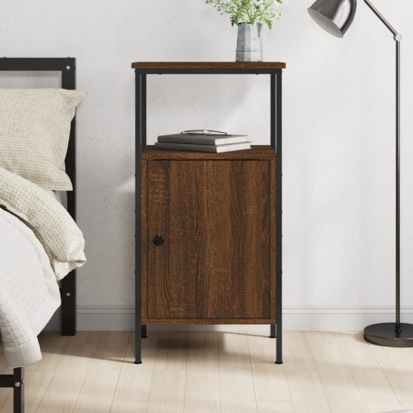 Bedside Cabinet 41x31x80 cm Engineered Wood